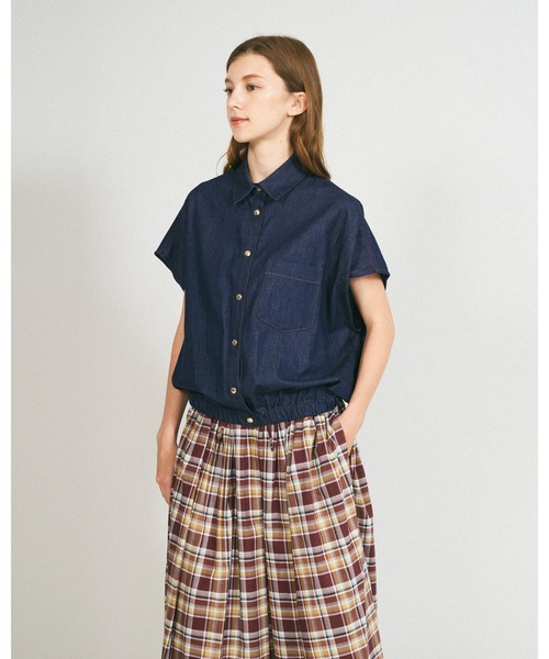 Mackintosh（マッキントッシュ）の「BLAIRS DNM（シャツ/ブラウス・レディース・インディゴブルー・6）」の2枚目の写真