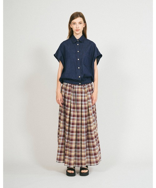 Mackintosh（マッキントッシュ）の「BLAIRS DNM（シャツ/ブラウス・レディース・インディゴブルー・6）」の3枚目の写真