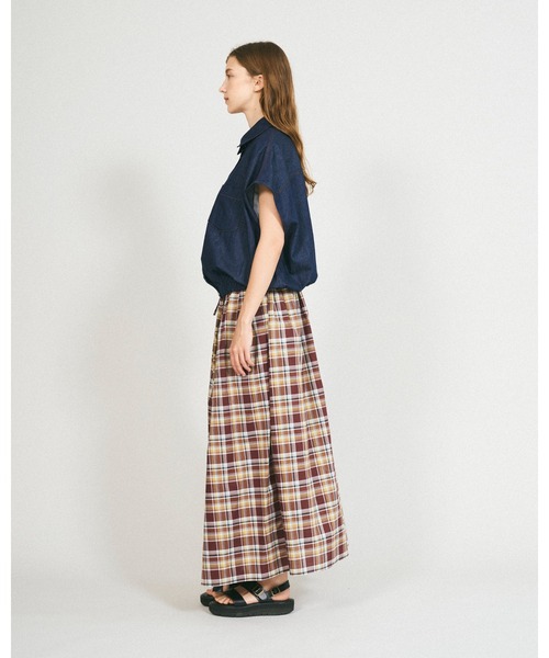 Mackintosh（マッキントッシュ）の「BLAIRS DNM（シャツ/ブラウス・レディース・インディゴブルー・6）」の4枚目の写真