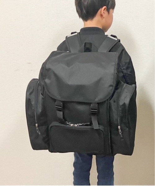 CONVERSE(コンバース)の「【es】【CONVERSE】40L SCHOOL BIG BACKPACK(バックパック/リュック・レディース・ブラック/ブラック系その他・FREE)」の1枚目の写真