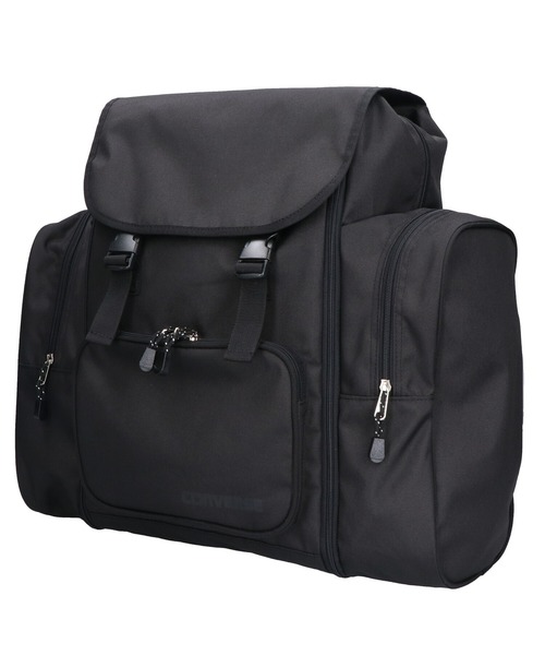 CONVERSE(コンバース)の「【es】【CONVERSE】40L SCHOOL BIG BACKPACK(バックパック/リュック・レディース・ブラック/ブラック系その他・FREE)」の5枚目の写真