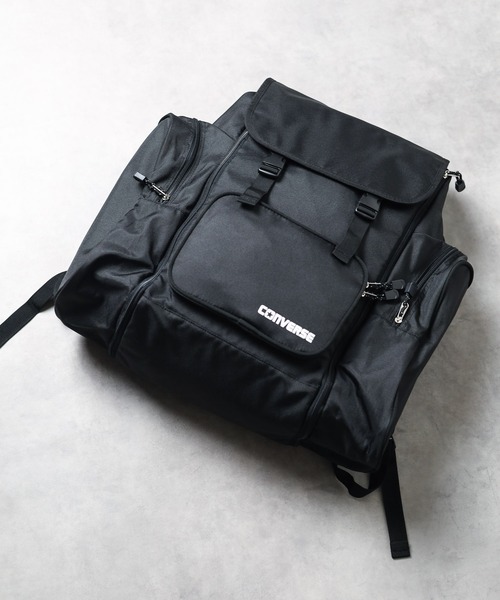 CONVERSE(コンバース)の「【es】【CONVERSE】40L SCHOOL BIG BACKPACK(バックパック/リュック・レディース・ブラック/ブラック系その他・FREE)」の15枚目の写真
