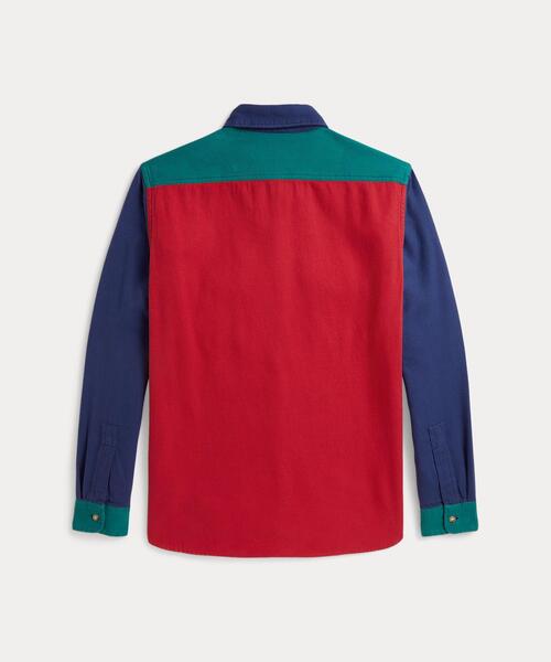 POLO RALPH LAUREN(ポロ ラルフ ローレン)の「クラシック フィット ツイル ファン シャツ(シャツ/ブラウス・メンズ・マルチ・XS/S/M/L)」の5枚目の写真