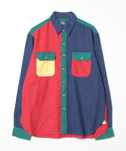 POLO RALPH LAUREN(ポロ ラルフ ローレン)の「クラシック フィット ツイル ファン シャツ(シャツ/ブラウス・メンズ・マルチ・XS/S/M/L)」の3枚目の写真