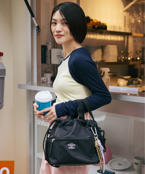 UMBRO(アンブロ)の「umbro/アンブロ 6W13 ショルダーバッグ 20311(ショルダーバッグ・レディース・ブラック/グレー・FREE)」の7枚目の写真