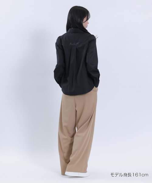 MARY QUANT(マリークワント)の「デイジーパッチポケット ブラウス(シャツ/ブラウス・レディース・ベージュ/ブルー/ホワイト/ブラック・M)」の17枚目の写真