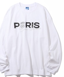 【Paris Saint-Germain/パリサンジェルマン】アソートロゴ アートワークデザイン ロングスリーブTシャツ