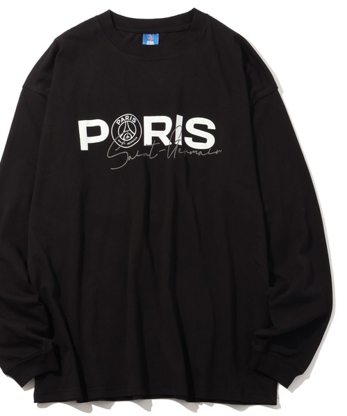 PARIS SAINT-GERMAIN(パリサンジェルマン)の「【Paris Saint-Germain/パリサンジェルマン】アソートロゴ アートワークデザイン ロングスリーブTシャツ(Tシャツ/カットソー・メンズ・ブラック系1/ホワイト系3/ホワイト系1/ブラック系3/ブラック系2/ホワイト系2/ブラウン系3/ブラウン系1/ブラウン系2・M/L/XL)」の5枚目の写真