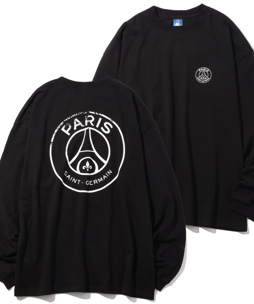 PARIS SAINT-GERMAIN(パリサンジェルマン)の「【Paris Saint-Germain/パリサンジェルマン】アソートロゴ アートワークデザイン ロングスリーブTシャツ(Tシャツ/カットソー・メンズ・ブラック系1/ホワイト系3/ホワイト系1/ブラック系3/ブラック系2/ホワイト系2/ブラウン系3/ブラウン系1/ブラウン系2・M/L/XL)」の6枚目の写真
