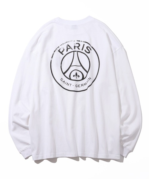 PARIS SAINT-GERMAIN(パリサンジェルマン)の「【Paris Saint-Germain/パリサンジェルマン】アソートロゴ アートワークデザイン ロングスリーブTシャツ(Tシャツ/カットソー・メンズ・ブラック系1/ホワイト系3/ホワイト系1/ブラック系3/ブラック系2/ホワイト系2/ブラウン系3/ブラウン系1/ブラウン系2・M/L/XL)」の18枚目の写真