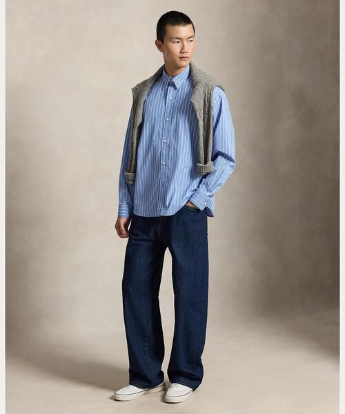 POLO RALPH LAUREN(ポロ ラルフ ローレン)の「Ralph Lauren x Thomas Mason ビッグ シャツ(シャツ/ブラウス・メンズ・ブルー・L/M/S/XS)」の7枚目の写真