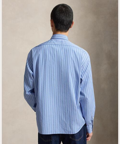 POLO RALPH LAUREN(ポロ ラルフ ローレン)の「Ralph Lauren x Thomas Mason ビッグ シャツ(シャツ/ブラウス・メンズ・ブルー・L/M/S/XS)」の8枚目の写真