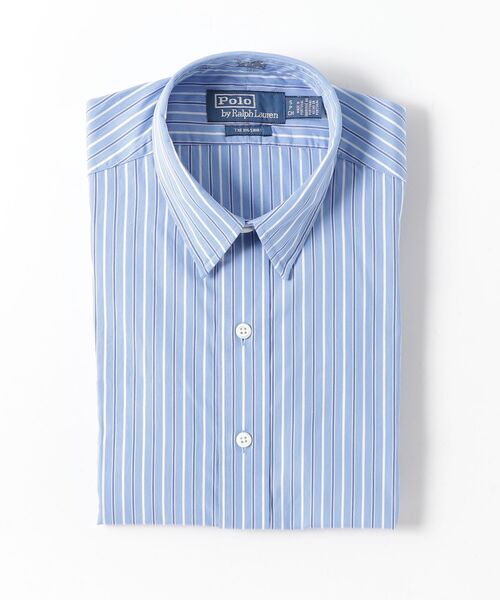POLO RALPH LAUREN(ポロ ラルフ ローレン)の「Ralph Lauren x Thomas Mason ビッグ シャツ(シャツ/ブラウス・メンズ・ブルー・L/M/S/XS)」の3枚目の写真