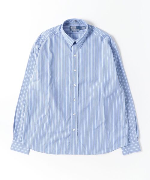 POLO RALPH LAUREN(ポロ ラルフ ローレン)の「Ralph Lauren x Thomas Mason ビッグ シャツ(シャツ/ブラウス・メンズ・ブルー・L/M/S/XS)」の4枚目の写真