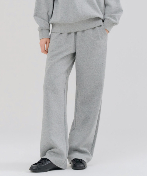 CHASECULT(チェイスカルト)の「ユニセックス ESSENTIALS ストレートfitパンツ-FERU7212B0B(スウェットパンツ・レディース・ライトグレー・67/70/76/82/86/92)」の2枚目の写真