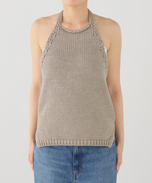 journal standard L'essage | ROHE/ローエ Chunky knit halter top(ニット/セーター)