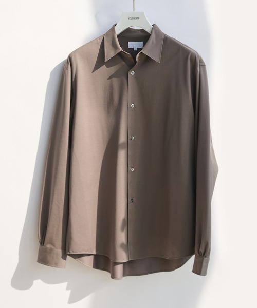 KANEMASA PHIL.(カネマサフィル)の「【KANEMASA PHIL.】46G Modest Shirt(シャツ/ブラウス・メンズ・ホワイト/ブラック/サックスブルー/ダークグレー・M/L)」の4枚目の写真
