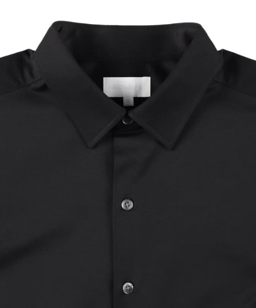 KANEMASA PHIL.(カネマサフィル)の「【KANEMASA PHIL.】46G Modest Shirt(シャツ/ブラウス・メンズ・ホワイト/ブラック/サックスブルー/ダークグレー・M/L)」の9枚目の写真