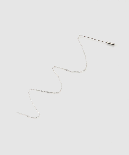 IENA(イエナ)の「wePERM/ウィパーマ SEWING CHAIN BROOCH ブローチ WPO-0045(その他ヘアアクセサリー・レディース・シルバー・FREE)」の8枚目の写真
