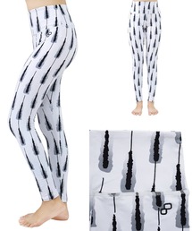 OLD BETTY'S（オールドベティーズ）の「BEPATCH ﾖｶﾞﾊﾟﾝﾂ (ﾊｲｳｴｽﾄ柄)（レギンス/スパッツ）」