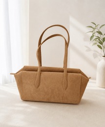 GRESHEL（グレッシェル）の「フェイクスエード ワンショルダーバッグ / バゲットバッグ（ショルダーバッグ）」