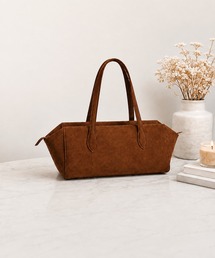 GRESHEL（グレッシェル）の「フェイクスエード ワンショルダーバッグ / バゲットバッグ（ショルダーバッグ）」