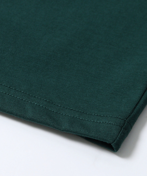 ADHOC(アドホック)の「男性アーチ型レタリングアートワークTシャツ (DK-GREEN) (HC6ST44)(Tシャツ/カットソー・メンズ・その他・100/105)」の5枚目の写真
