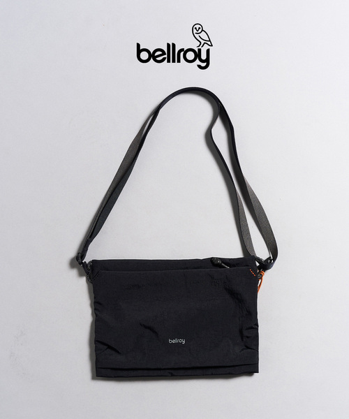 417 EDIFICE(フォーワンセブンエディフィス)の「BELLROY Lite Sacoche(ショルダーバッグ・メンズ・チャコールグレー/ブラック・FREE)」の1枚目の写真