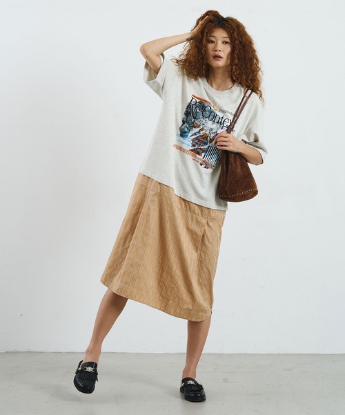 ROSE BUD(ローズバッド)の「MILLELA FIRENZE/STUDS DRAWSTRING BAG(ショルダーバッグ・レディース・ブラウン/ブラック・ONE SIZE)」の10枚目の写真