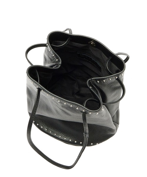 ROSE BUD(ローズバッド)の「MILLELA FIRENZE/STUDS DRAWSTRING BAG(ショルダーバッグ・レディース・ブラウン/ブラック・ONE SIZE)」の18枚目の写真