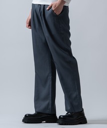 セミワイド ストレートパンツ