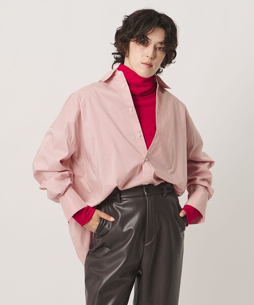 MARW UNITED ARROWS(マルゥ ユナイテッドアローズ)の「<MARW UNITED ARROWS>レギュラーカラー シャツ(シャツ/ブラウス・レディース・ライトブルー/ライトピンク・FREE)」の1枚目の写真