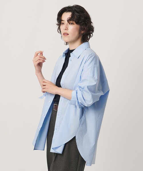 MARW UNITED ARROWS(マルゥ ユナイテッドアローズ)の「<MARW UNITED ARROWS>レギュラーカラー シャツ(シャツ/ブラウス・レディース・ライトブルー/ライトピンク・FREE)」の2枚目の写真