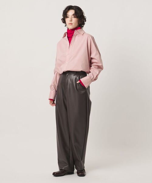 MARW UNITED ARROWS(マルゥ ユナイテッドアローズ)の「<MARW UNITED ARROWS>レギュラーカラー シャツ(シャツ/ブラウス・レディース・ライトブルー/ライトピンク・FREE)」の4枚目の写真