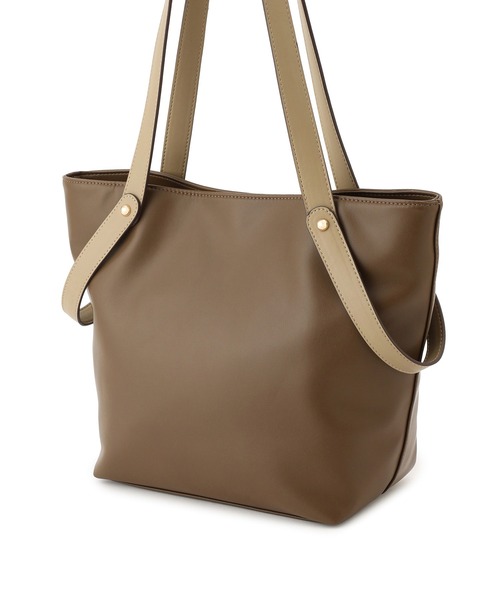 ROPE' PICNIC(ロペピクニック)の「【WEB限定】フォルムスイッチ3WAYハンドルトートバッグ/軽量(トートバッグ・レディース・ブラック/ブラウン/グレー系その他・FREE)」の8枚目の写真