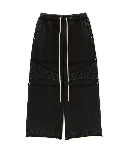 DANKE SCHON(ダンケシェーン)の「DankeSchon/ダンケシェーン/CHEMICAL SWEAT BIKER PANTS(スウェットパンツ・レディース・カーキ/ホワイト/ブラック・M/L)」の2枚目の写真