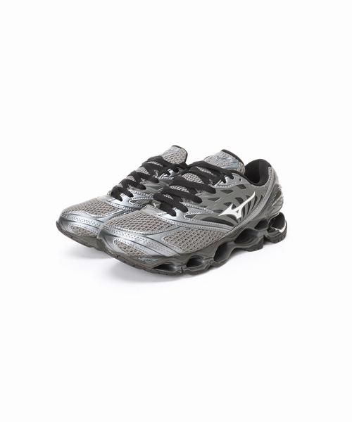 MIZUNO(ミズノ )の「《WEB限定》MIZUNO/ミズノ WAVE PROPHEY LS D1GA2511(スニーカー・レディース・チャコールグレー/ホワイト・23cm/23.5cm/24cm/24.5cm)」の12枚目の写真