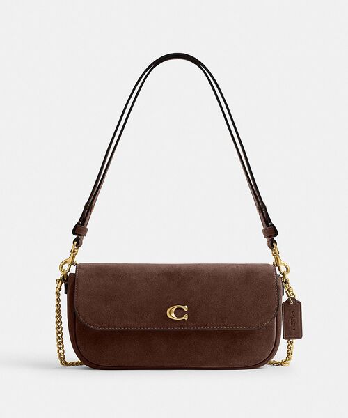 COACH(コーチ)の「ブルック フラップ チェーン バッグ(ショルダーバッグ・レディース・ブラウン系その他・ONE)」の6枚目の写真