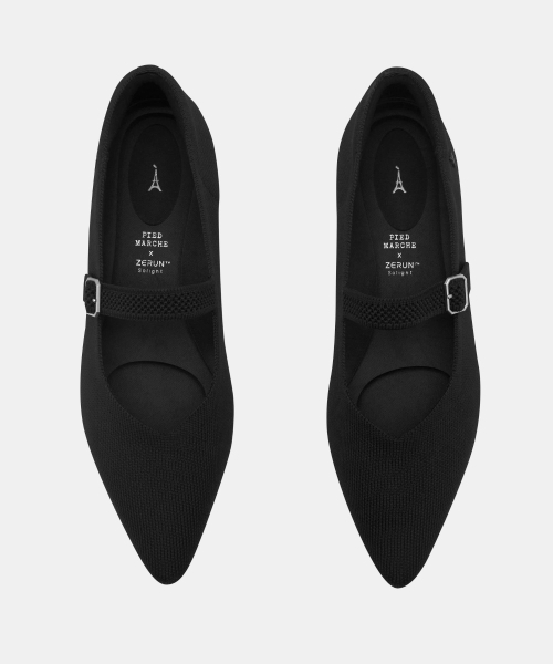 APIED MARCHE（アピエド マルシェ）の「RELAXA MJ -PM5004KD（バレエシューズ・レディース・ブラック・22.5cm/23cm/23.5cm/24cm/24.5cm/25cm/25.5cm）」の5枚目の写真