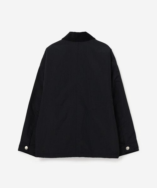 DANTON(ダントン)の「DANTON | 中綿ナイロン カバーオールジャケット WOMEN(カバーオール・レディース・ブラック・36)」の4枚目の写真