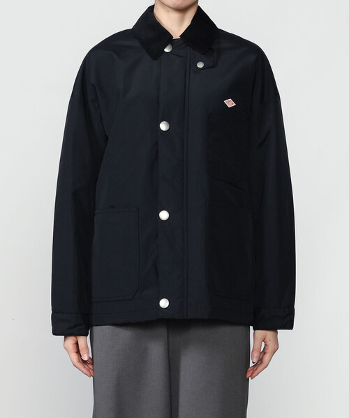 DANTON(ダントン)の「DANTON | 中綿ナイロン カバーオールジャケット WOMEN(カバーオール・レディース・ブラック・36)」の14枚目の写真