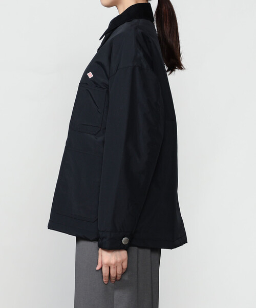 DANTON(ダントン)の「DANTON | 中綿ナイロン カバーオールジャケット WOMEN(カバーオール・レディース・ブラック・36)」の15枚目の写真