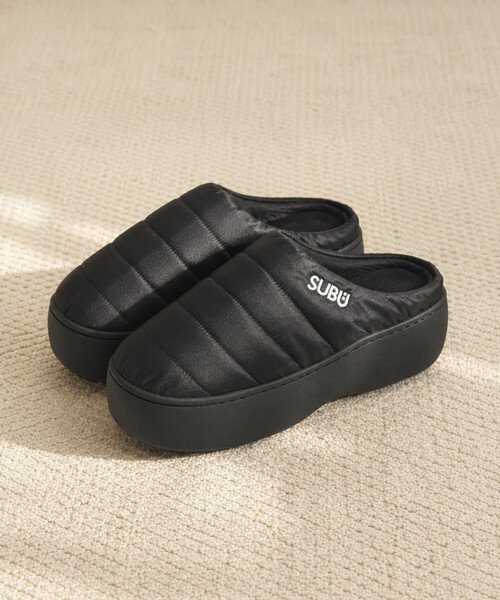 FREAK'S STORE(フリークスストア)の「SUBU/スブ SUBU Platform(サンダル・レディース・ブラック/その他9/ピンク・0/1)」の1枚目の写真