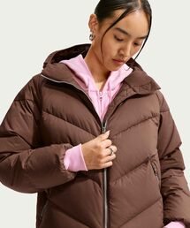 ナイキ スポーツウェア ウィンドパファー ウィメンズ Storm-FIT フーデッド ダウン ジャケット / Nike Sportswear Windpuffer Women's Storm-FIT Hooded Down Jacket IF5906-259 Cacao Wow