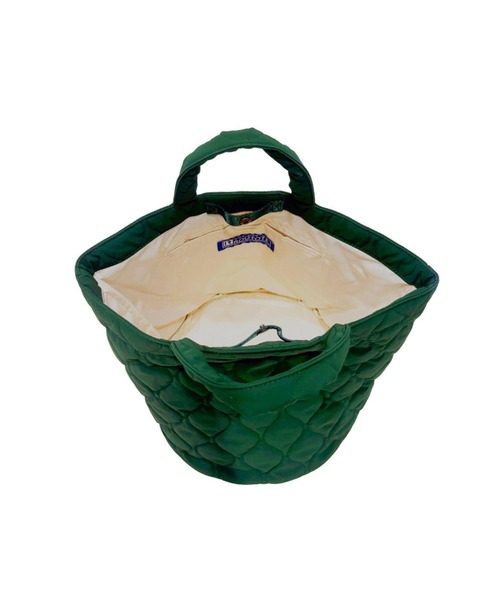 ROOTOTE(ルートート)の「ルートート / トートバッグ 丸底 キルティング ナイロン 軽量 自立 SN.デリ.ミリタリーキルト-B(トートバッグ・レディース・ネイビー/グレー/サックスブルー/イエロー/グリーン・FREE)」の12枚目の写真