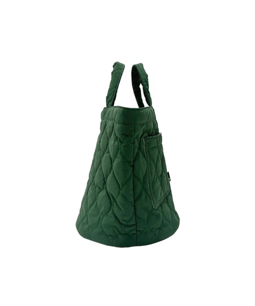 ROOTOTE(ルートート)の「ルートート / トートバッグ 丸底 キルティング ナイロン 軽量 自立 SN.デリ.ミリタリーキルト-B(トートバッグ・レディース・ネイビー/グレー/サックスブルー/イエロー/グリーン・FREE)」の13枚目の写真