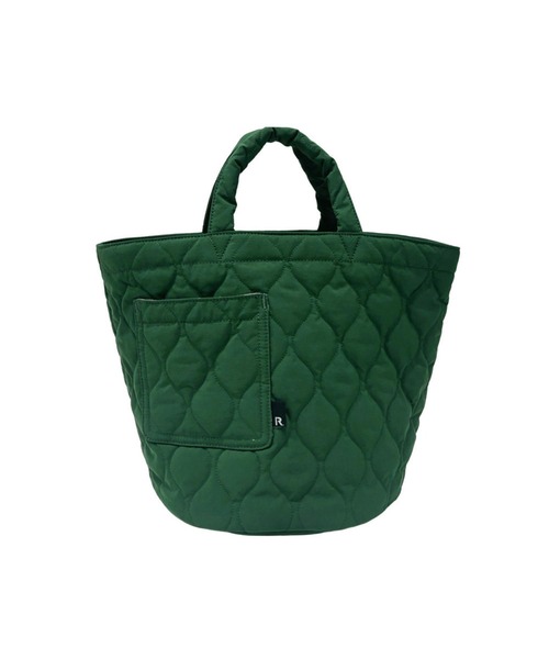 ROOTOTE(ルートート)の「ルートート / トートバッグ 丸底 キルティング ナイロン 軽量 自立 SN.デリ.ミリタリーキルト-B(トートバッグ・レディース・ネイビー/グレー/サックスブルー/イエロー/グリーン・FREE)」の11枚目の写真