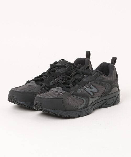 NEW BALANCE(ニューバランス)の「【new balance】ML408BB(スニーカー・メンズ・ブラック・27.0cm/27.5cm/28.0cm/29.0cm/25.5cm/26.0cm/26.5cm)」の1枚目の写真