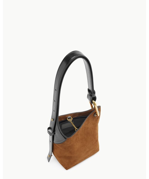 MARC JACOBS(マークジェイコブス)の「SCENE SMALL BUCKET IN SUEDE/シーン スモール バケット スエード(ショルダーバッグ・レディース・ブラウン・ONE SIZE)」の5枚目の写真