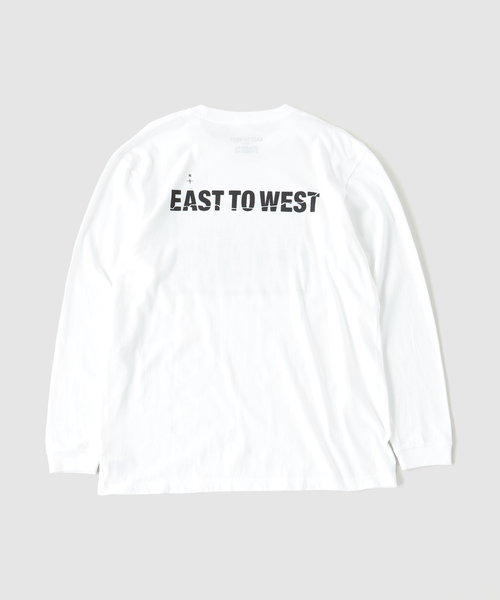 JOURNAL STANDARD(ジャーナルスタンダード)の「EAST TO WEST ART CAR Tee(Tシャツ/カットソー・メンズ・ブラック/ホワイト・MEDIUM/LARGE/X-LARGE)」の4枚目の写真